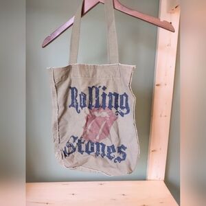Rolling Stones Canvas Tote Bag